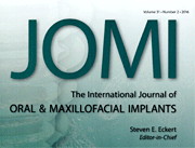 The International Journal of Oral & Maxillofacial Implants